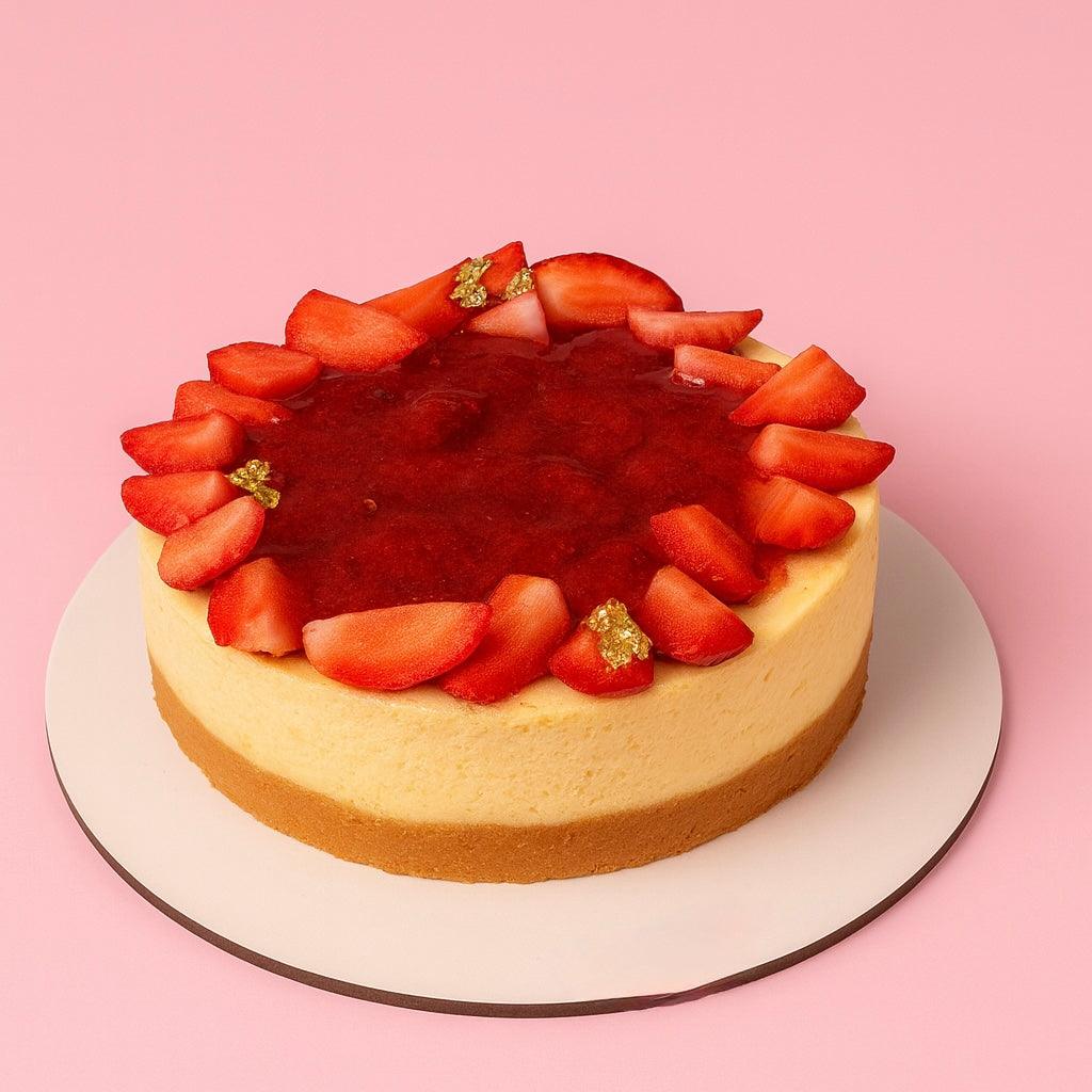 Fresh Strawberry Cheesecake