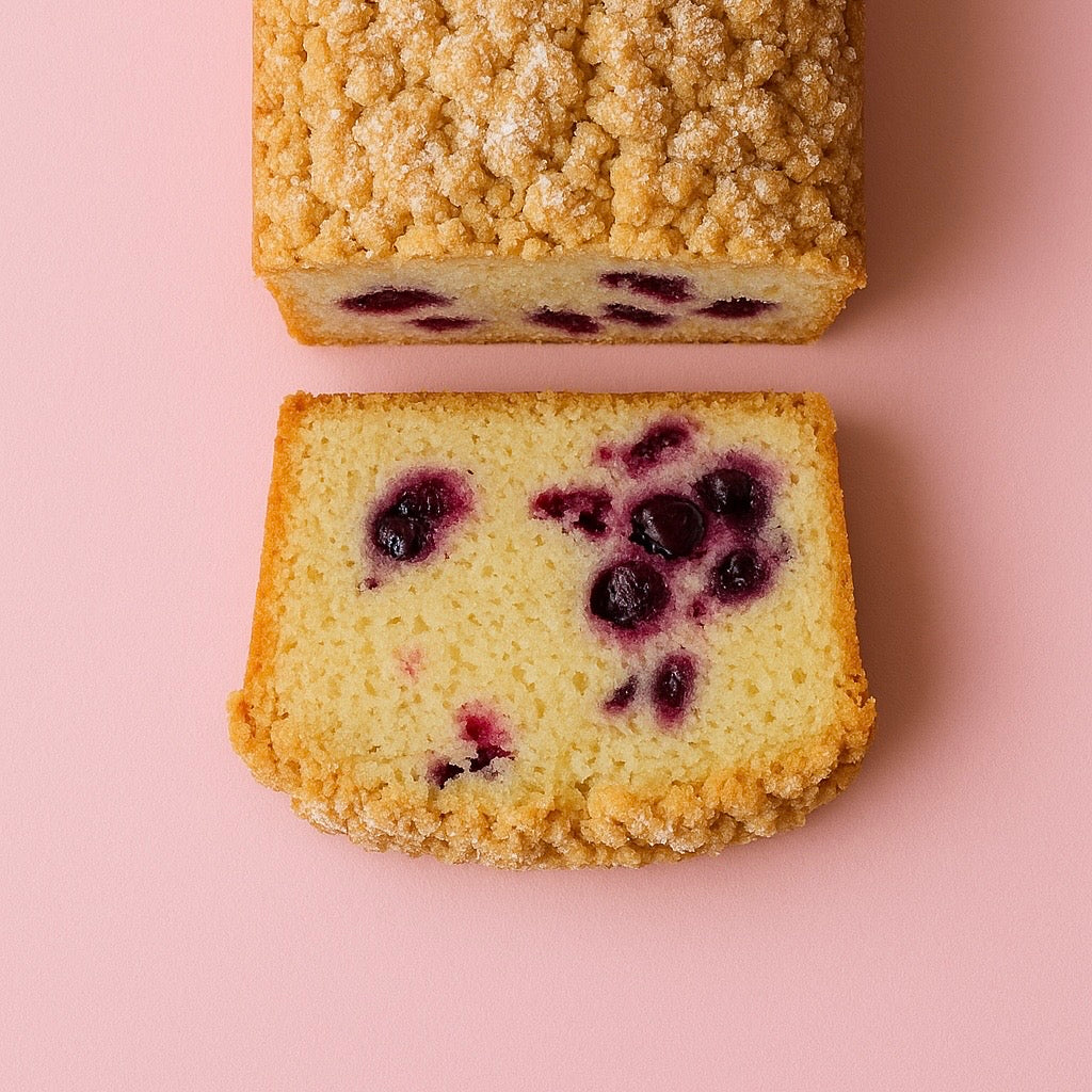 Lemon & Blueberry Travel Cake