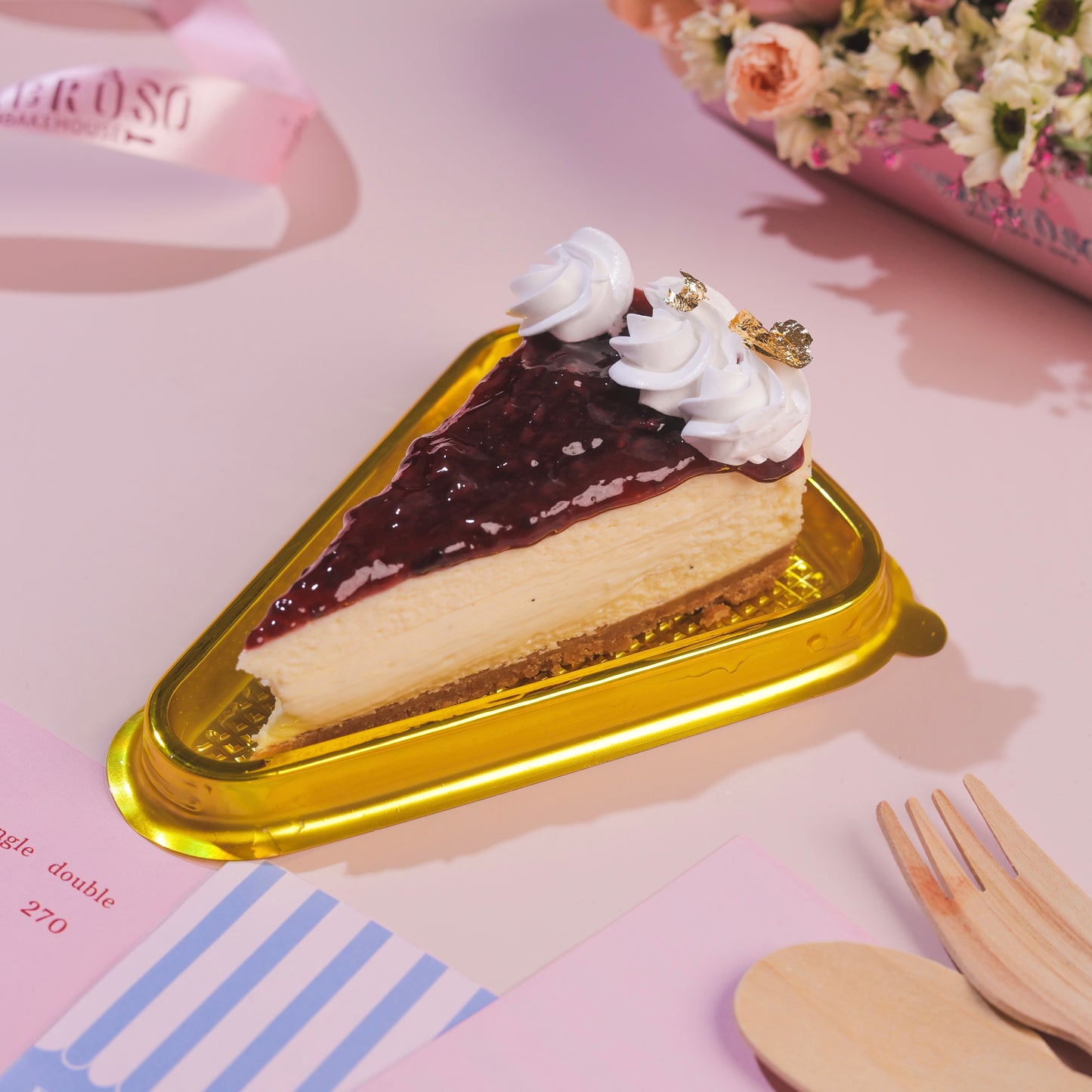 Raspberry Cheesecake Slice