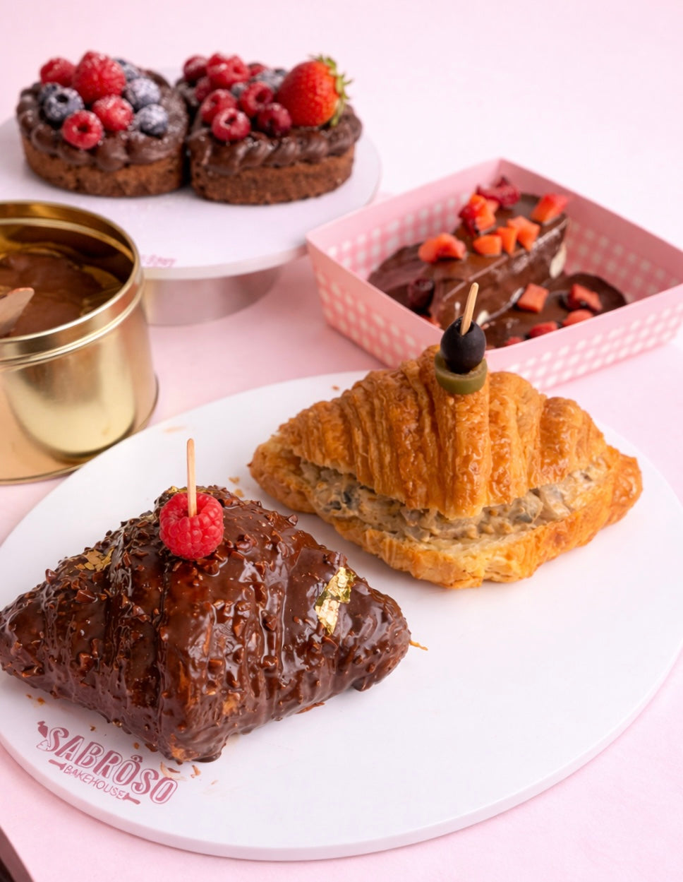 His & Hers Croissant Duo