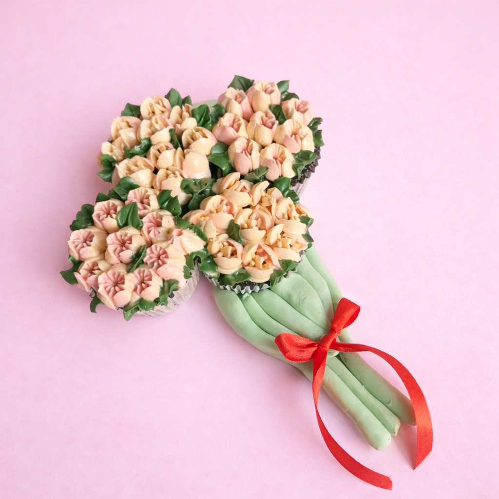 Valentine’s Cupcake Bouquet