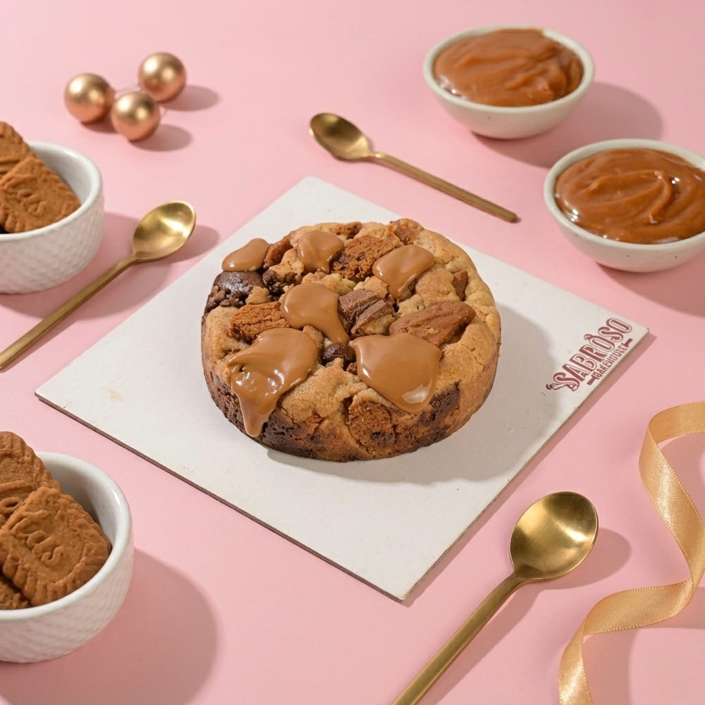 Chunky Biscoff X Dark Chocolate Cookie
