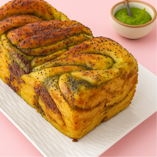 Pesto & Cheese Babka