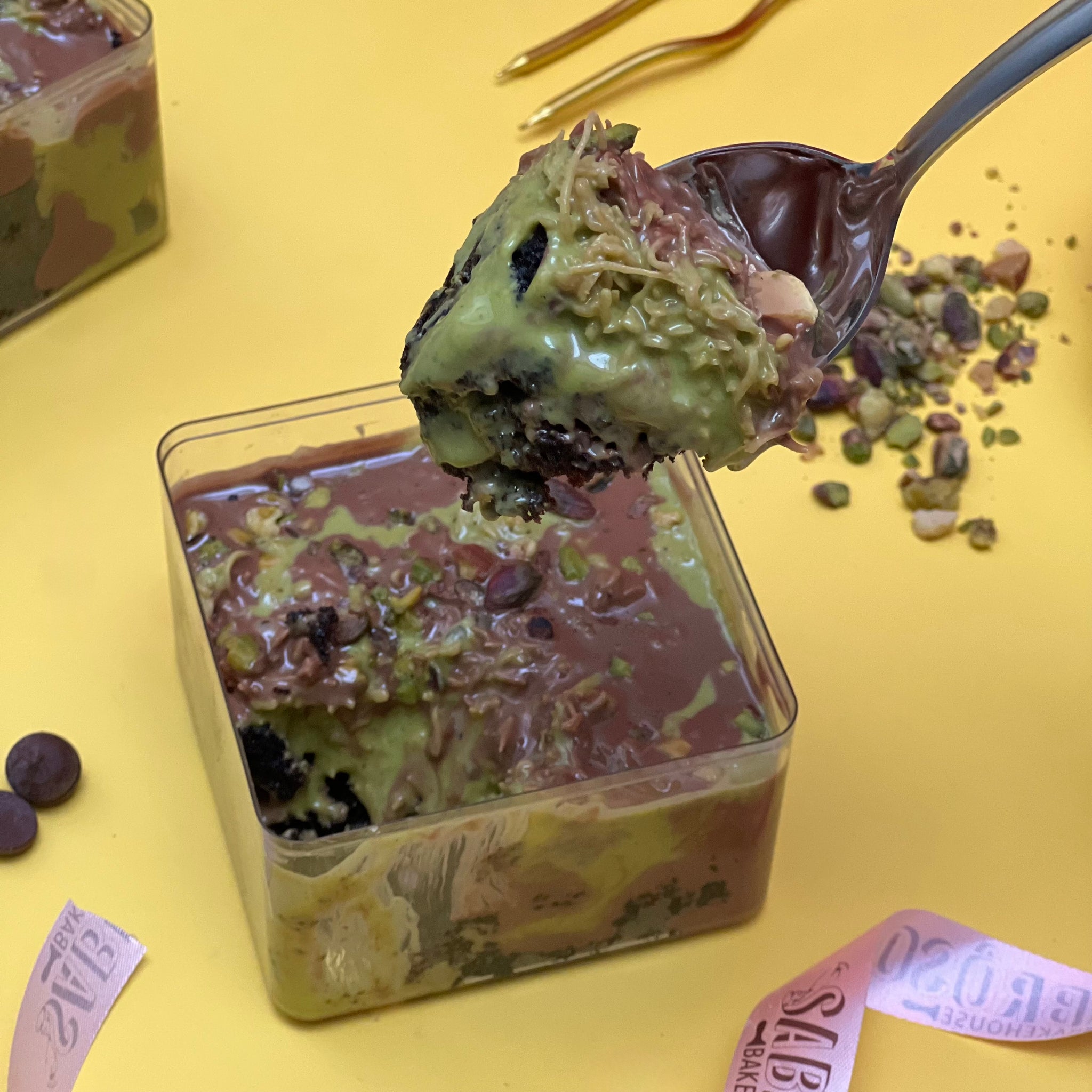 Dubai Viral Kunafa Chocolate Tub