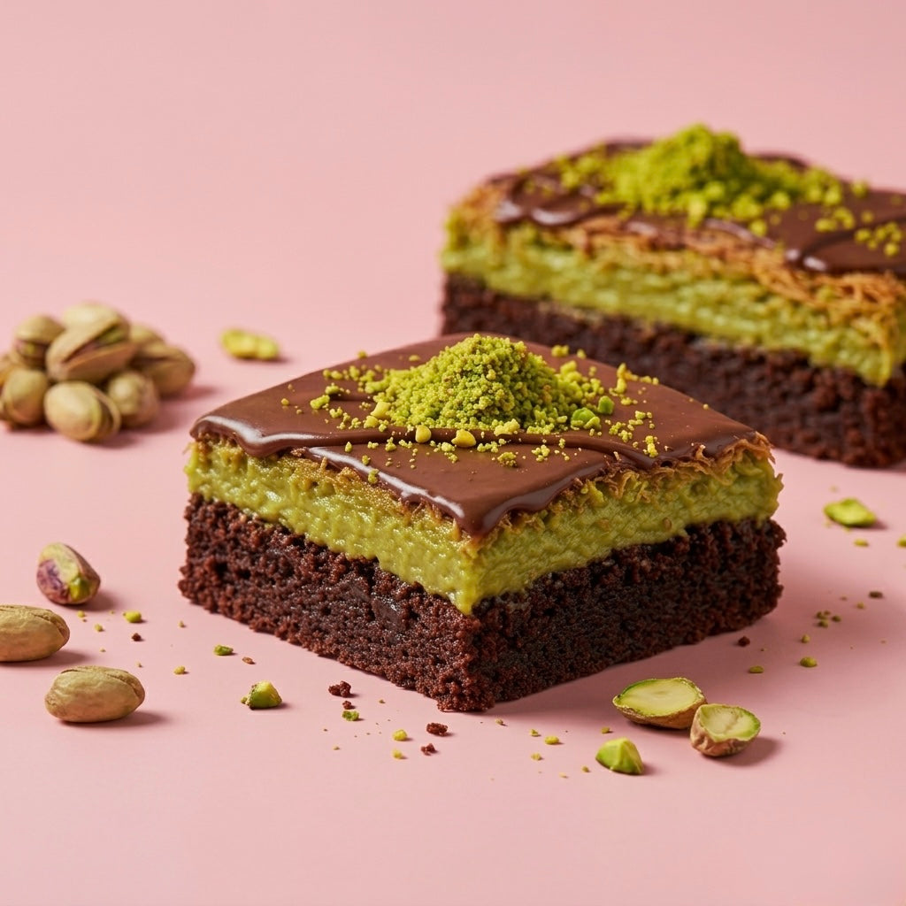 Kunafa Brownies