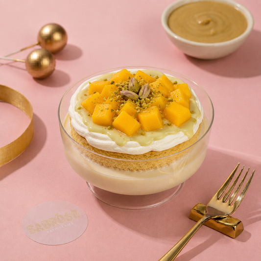 Pistachio Mango Tres Leches