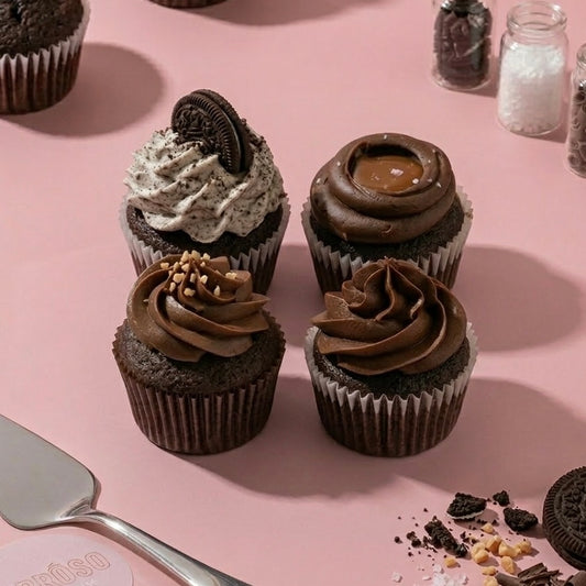 Assorted Chocolate Cupcakes