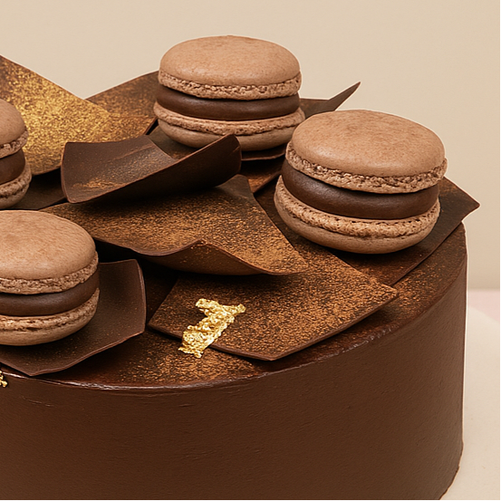 ⁠Classic Belgian Chocolate Cake