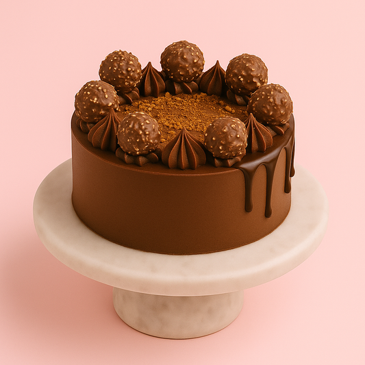 Hazelnut Rocher Chocolate Cake