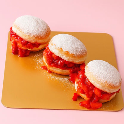 Fresh Strawberry Bombolini