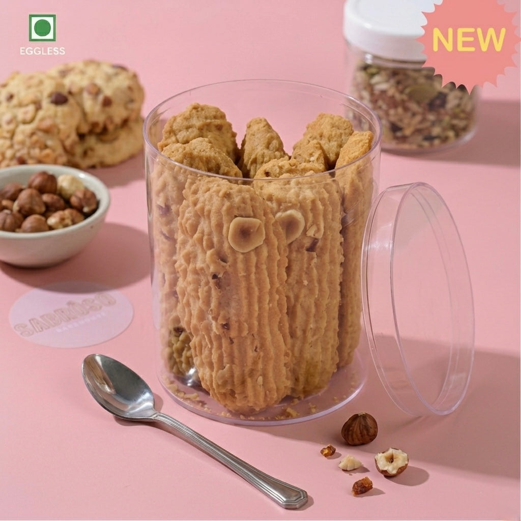 Hazelnut Butter Finger Cookies