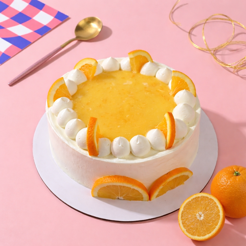 Zesty Fresh Orange Cake