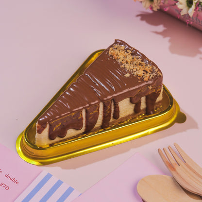 Nutella Cheesecake Slice