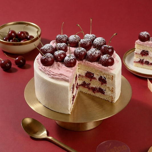 White Forest Cake
