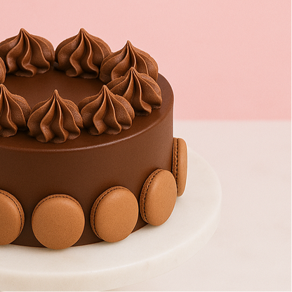 Belgian Chocolate & Raspberry Cake