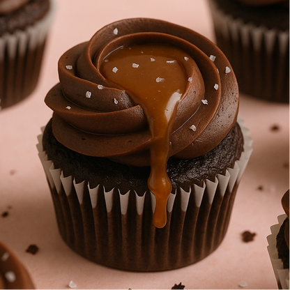 Chocolate Caramel Cupcake
