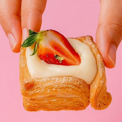Strawberry & Crème Danish
