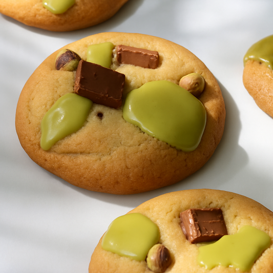 Viral Pistachio & Chocolate Cookies