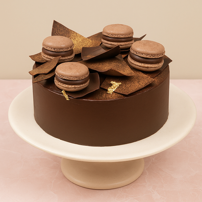 ⁠Classic Belgian Chocolate Cake