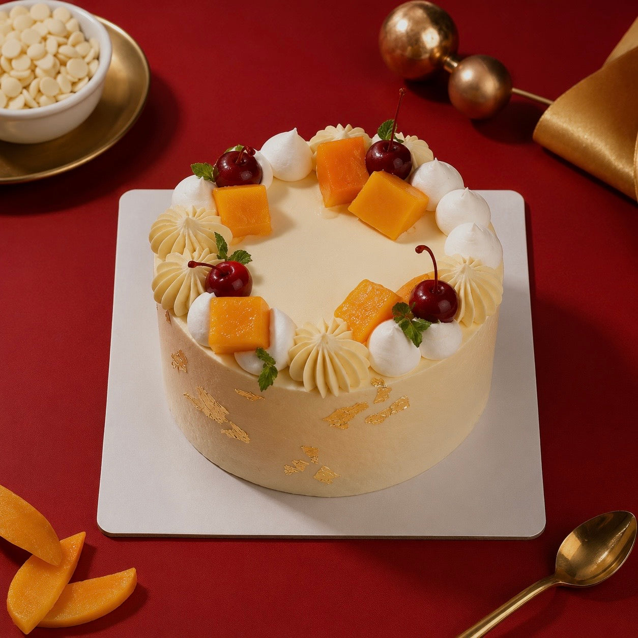 Cherry Mango Cake