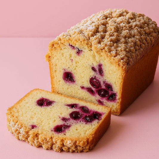 Lemon & Blueberry Travel Cake