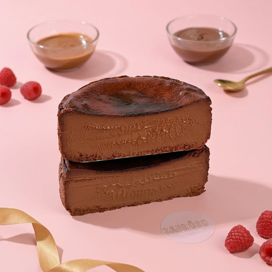 Chocolate Basque Cheesecake