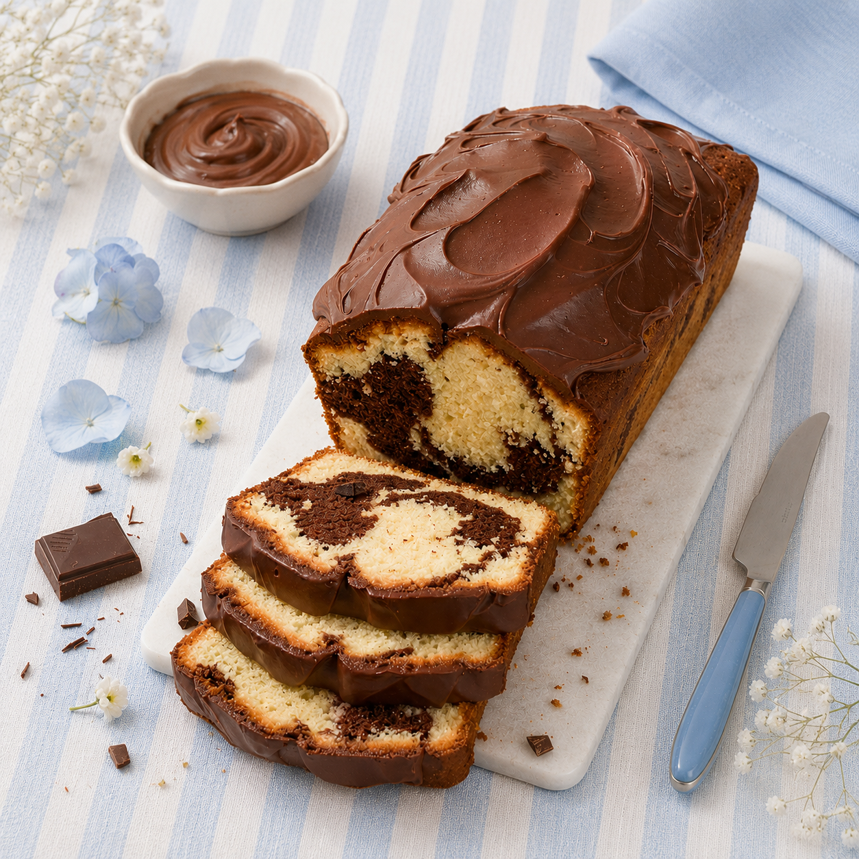 Marble Tea Cake