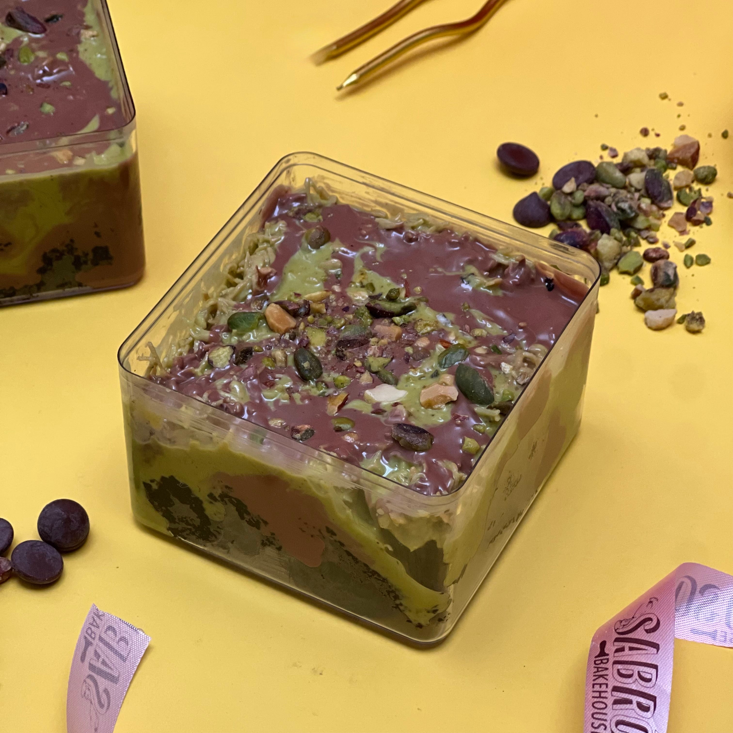 Dubai Viral Kunafa Chocolate Tub
