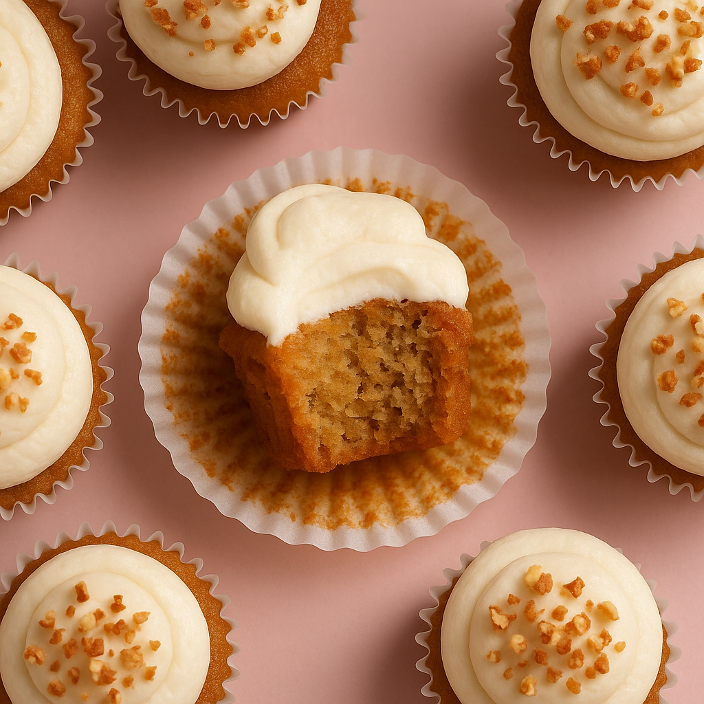 Spiced Carrot Cupcake