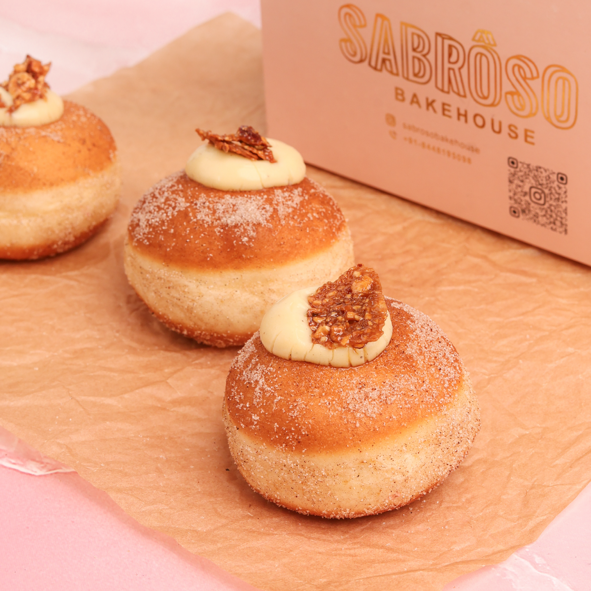 French Vanilla Bombolini – Sabroso Bakehouse