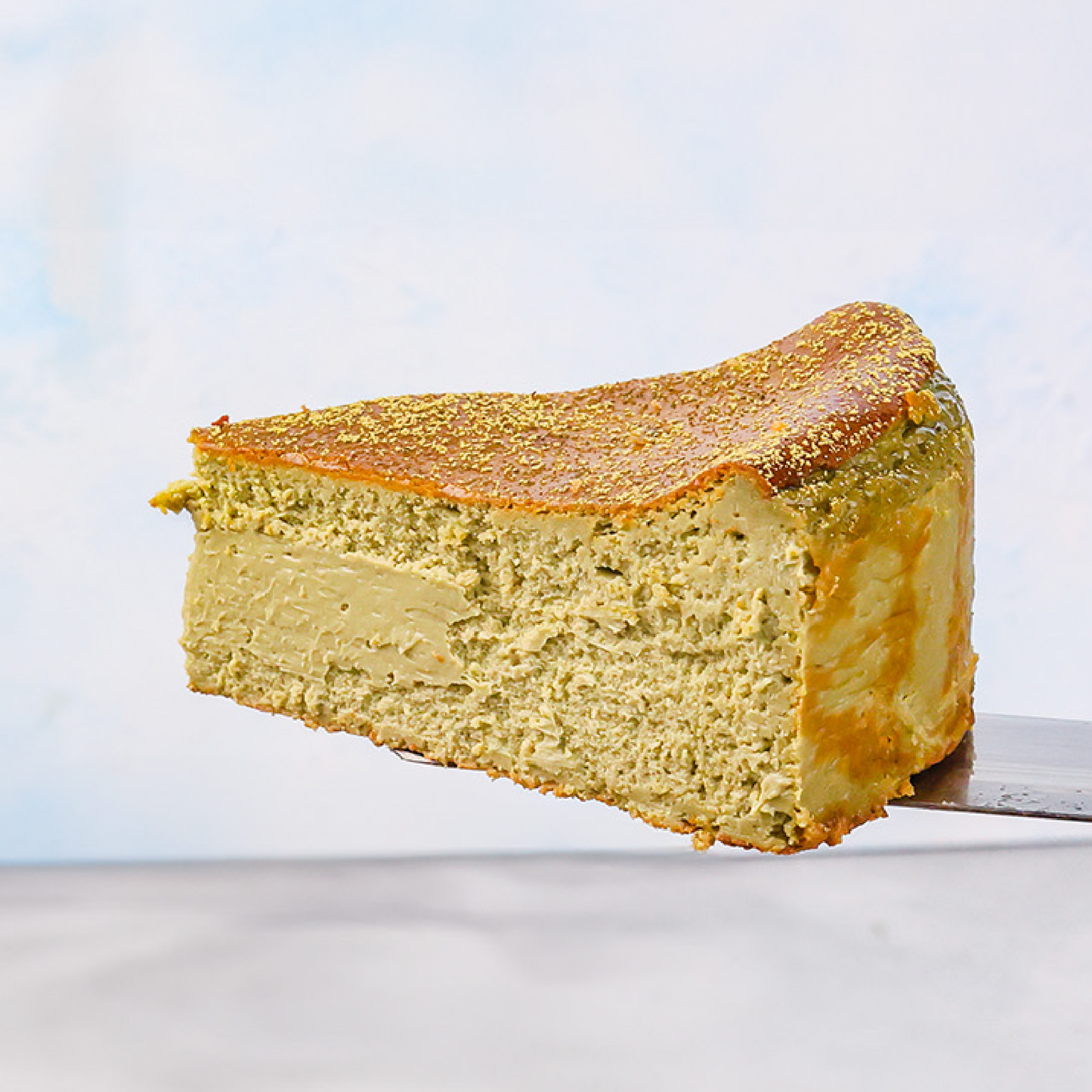 Matcha Basque Cheesecake