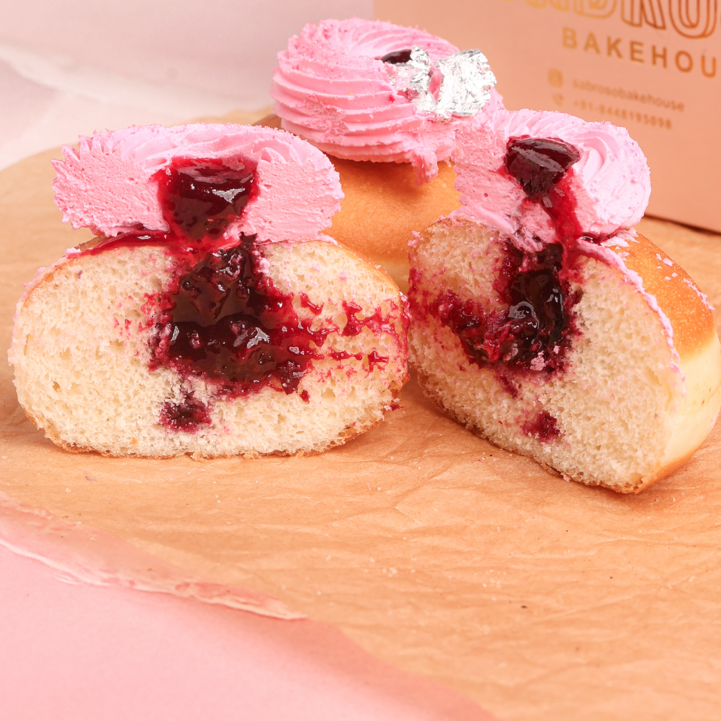 Mixed Berry Bombolini